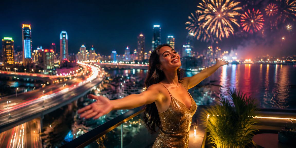 Suasana hiburan casino di tepi pantai dengan nuansa mewah dan aman